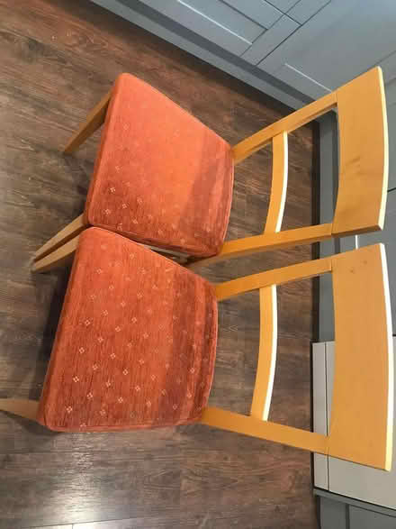 Photo of free 2 padded dining chairs (High wycombe HP11) #1