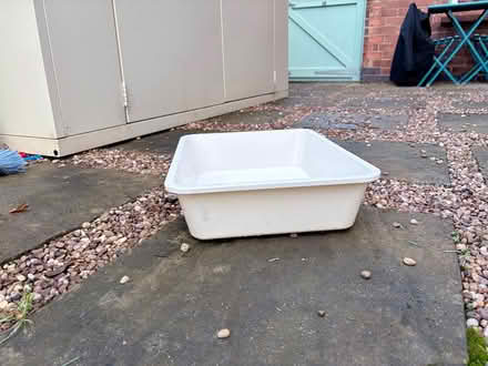 Photo of free Small cat litter tray, mat, litter (West Bridgford NG2) #1