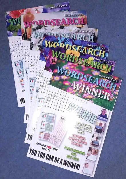 Photo of free Six puzzle and six word search magazines (Kingsway) #2