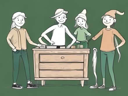 Photo of Pine chest of drawers (Salhouse NR13) #1