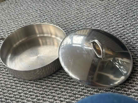 Photo of free 2 x stainless steel saucepans (Kidderminster DY10) #1