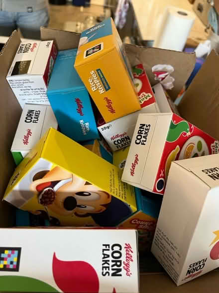 Photo of free Box of mini kelloggs cereal boxes (Clapham South) #1
