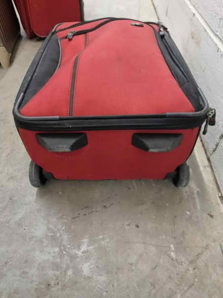 Photo of free Victorinox Red Softshell Suitcase (SW11 3SJ) #3