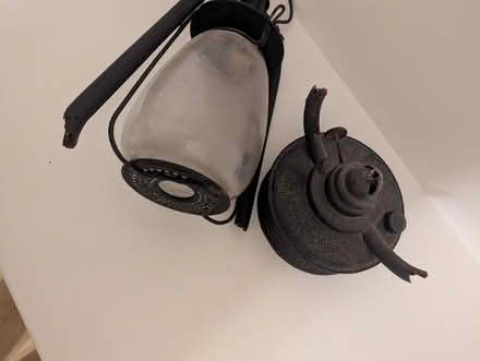 Photo of free Antique Lantern (broken) (Weston Park) #2