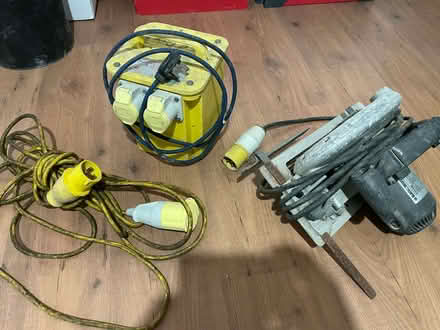 Photo of free 110V Circular Saw and transformer (Bowerham LA1) #1