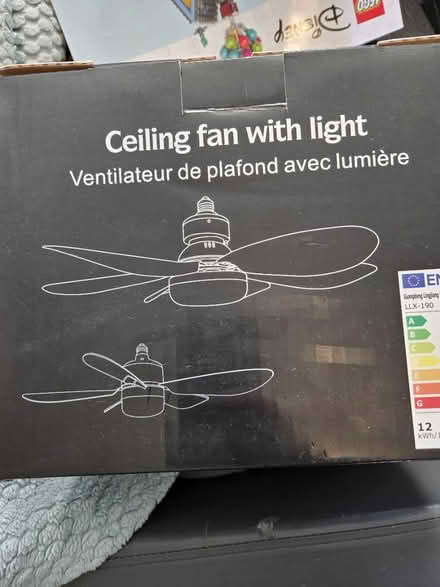 Photo of free 2 ceiling fan lights (BS34 (Stoke Gifford)) #1