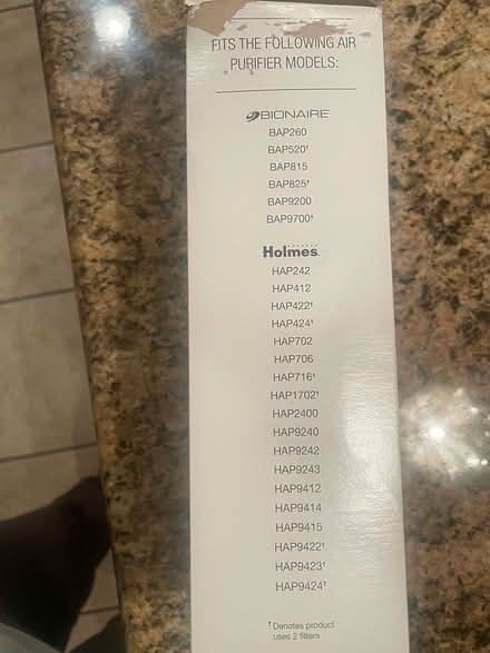 Photo of free Holmes HEPA Filter (Putnam Valley) #4