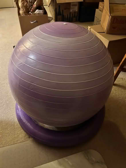 Photo of free Exercise ball and stabilizer (Near Nashua airport) #3