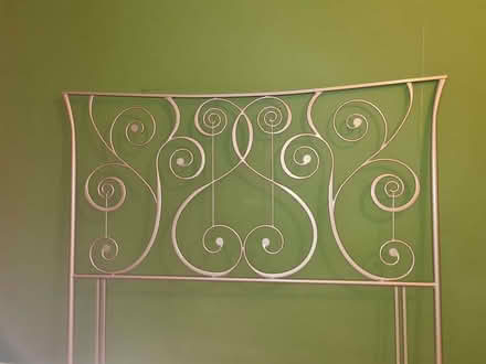 Photo of free Metal headboard (Parson's Heath CO4) #3
