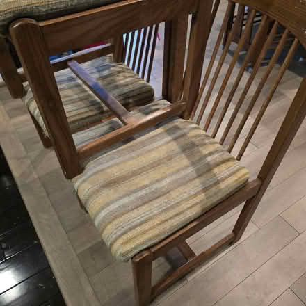 Photo of free 3 chairs (old but solid) (21704) (Near Spring Ridge and 144) #3