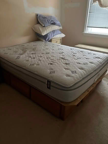 Photo of free Under bed drawer/wood bedframe (Drexel Hill) #2