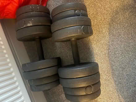 Photo of free Barbells with removable weights (Faringdon SN7) #1