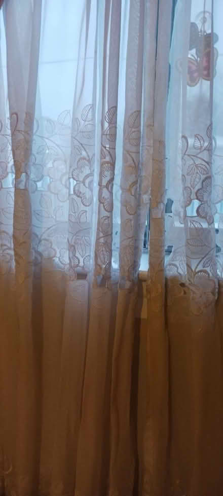 Photo of 63 in. Floral design curtain panels (Mi.& Middlebelt , Inkster Mich) #1