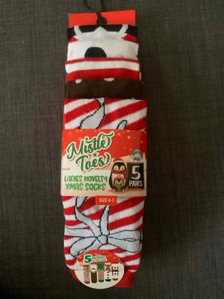 Photo of free Ladies Xmas socks (GU12) #1