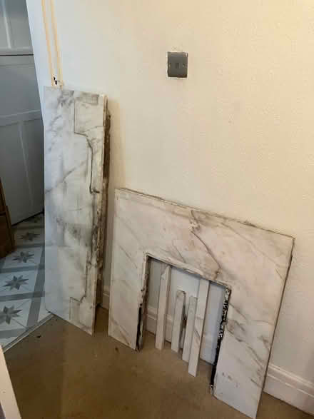 Photo of free Marble fire surround and hearth (Cheadle Hulme SK8) #1