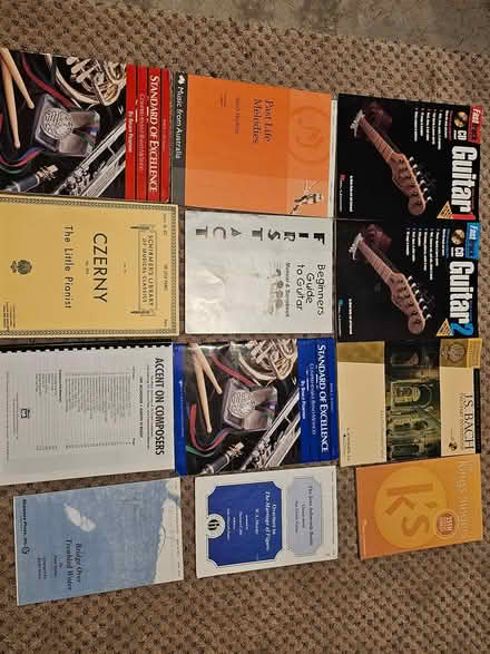 Photo of free Misc. music books; new, unused (Raritan Township/Ringoes) #1