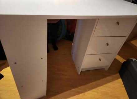 Photo of free Argos desk with drawers (Wimbledon park SW19) #2