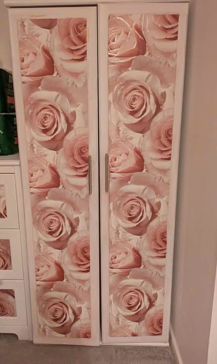 Photo of free Mirrored Doors Double Wardrobe (furzton mk4) #1