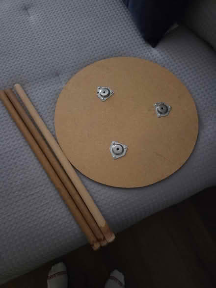 Photo of free Round bedside table (Aurora) #3