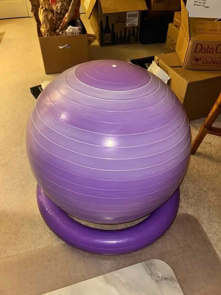 Photo of free Exercise ball and stabilizer (Near Nashua airport) #2