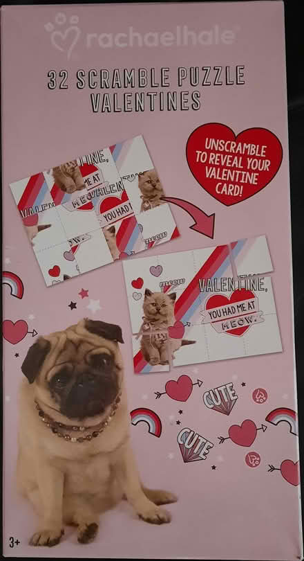 Photo of free Valentine puzzle cards (Orleans) #1