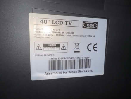 Photo of free 40” tv (AB21) #4