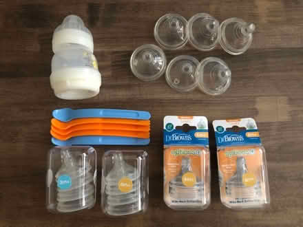 Photo of free Baby Bottle / Teats / Spoons (Leamington Spa (CV32)) #1