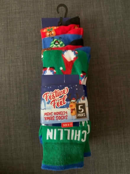 Photo of free Men’s Xmas socks (GU12) #2