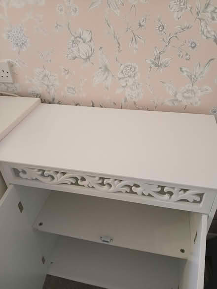 Photo of free White wooden cupboard (Great Baddow) #4