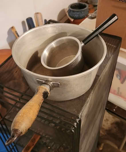 Photo of free 2 antique cooking pots (West Springfield) #1