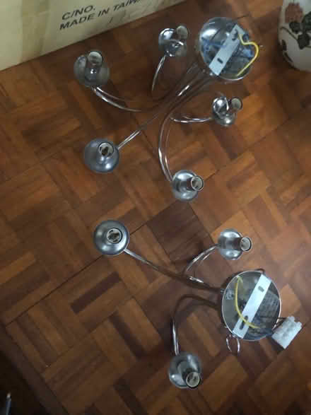 Photo of free 2 x silver chandeliers (Houghton-le-Spring DH4) #3