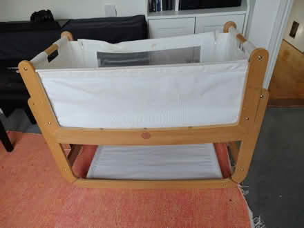 Photo of free Snuzzpod bedside baby cot (SE19) #1