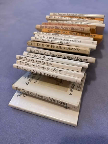 Photo of free Beatrix potter books (Billericay CM12 Queens Park) #1