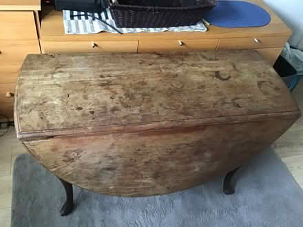 Photo of free Big old table (wood) (N19 Archway) #2