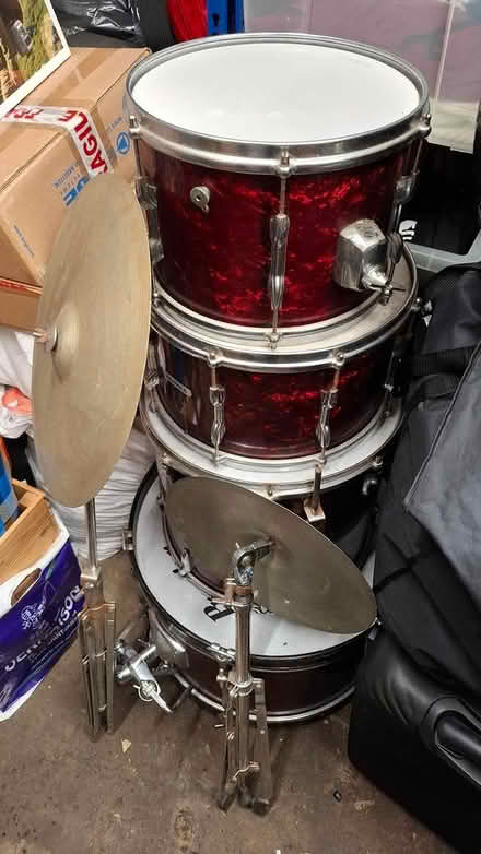 Photo of free Drum kit (incomplete) (Harrow on The Hill) #1