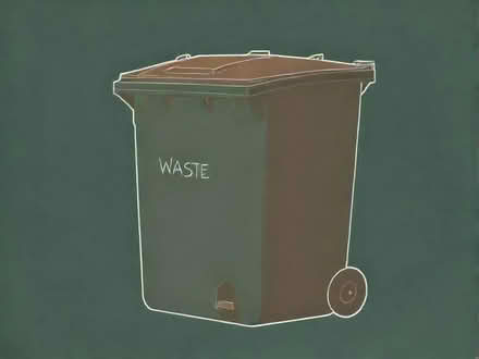 Photo of Brown Garden Waste Wheelie Bin (Finchampstead RG40) #1