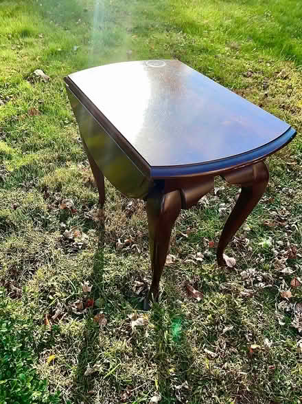 Photo of free Drop Leaf Side Table (Silver Spring MD) #3