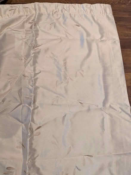 Photo of free Cream curtains with flowers (Welwyn Village, AL6) #1
