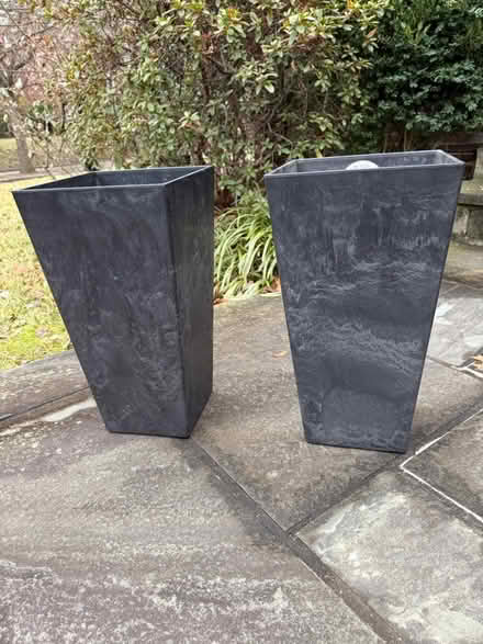 Photo of free Large Plastic Plant Stands (North Cleveland Park) #1