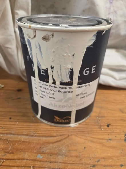 Photo of free Dulux heritage eggshell (Oakley HP18) #1