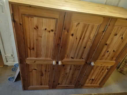 Photo of free Large Pine Wardrobe (HR6 area) #2