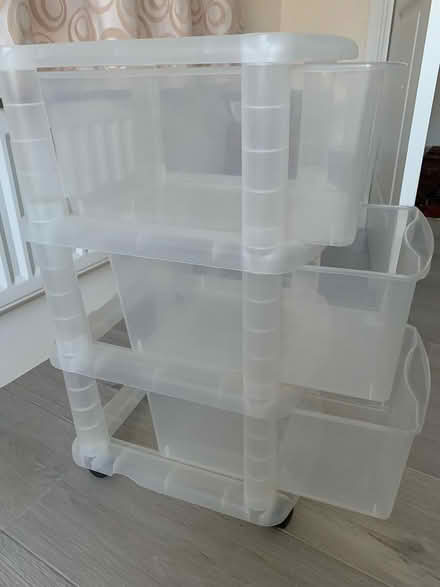 Photo of free Plastic drawers (Royston, SG8 9) #1