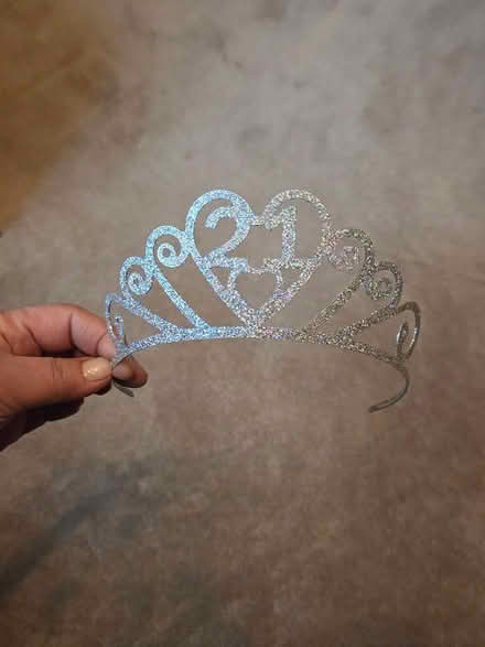Photo of free 21st Birthday Metal/Glitter Tiara (Marlboro) #1