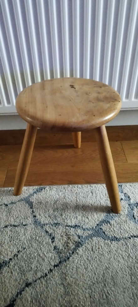 Photo of free Small hand made wooden stool (Kingsway Bath) #1