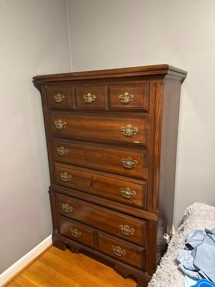 Photo of free Wood dresser/ shelves (North Bethesda) #1