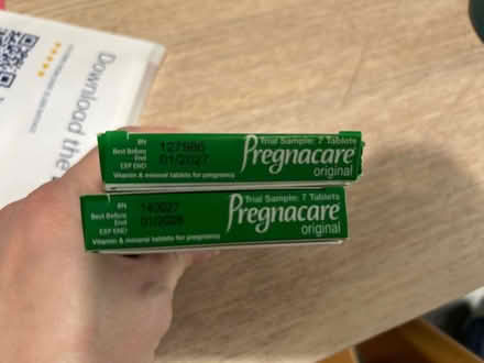 Photo of free Pregnancy vitamins (Waterbeach) #2