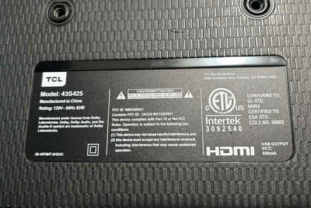 Photo of free 44” Flat Screen TV (Wallingford) #2