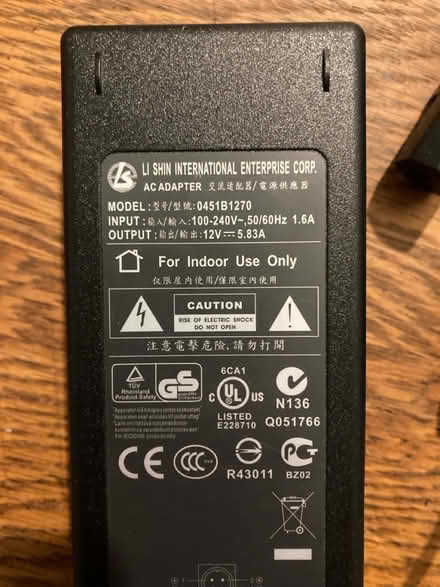 Photo of free AC Adapter Cable (Dublin) #1