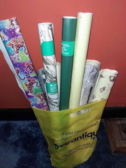 Photo of free Bag of wrapping paper (Buxted TN22) #1