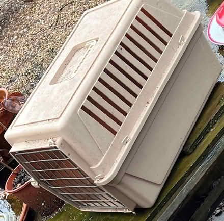 Photo of free Plastic cat carrier (Central Worcester WR1) #1